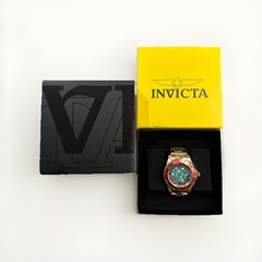 Invicta Pro Diver House of Cards 50523 Red Steel – Brand New Box & Papers