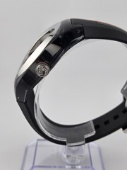 Gucci Sync XXL Men’s Black Logo Dial silicone Strap Watch – YA137101 ($680 MSRP)