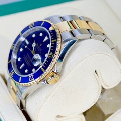 Rolex Submariner Date 16613 BLUESY Blue Dial Yellow Gold & Stainless Steel 40mm