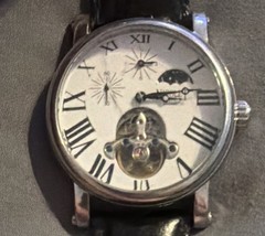 Nicolet 1886 Automatic Roman # Maybe Rarer & Works Small Scratch But Minimal