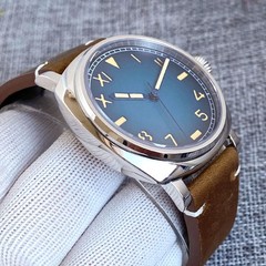 Retro NH35 Automatic Watch for Men Sterile California Dial PT5000 MIYOTA8215 20B