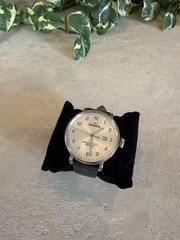 Shinola Canfield | Cream Dial | Dark Leather Strap