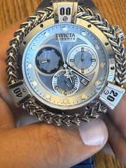 Invicta Reserve Bolt Hercules Swiss Chronograph 33708 Mother of Pearl Dial