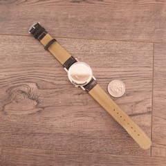 Charlie Chaplin TEMPUS FUGIT Modern Times Unisex Analog 33mm Watch, Black Band