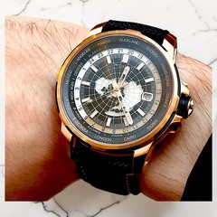 WISHDOIT eternal earth GMT dual time men’s watch NH34A Automatic movement NEW