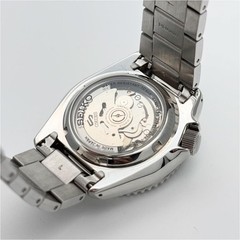 SEIKO Day Date 4R36 07G0 Navy Dial SS Men’s AT
