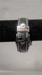 Sector 850 Chrono Quartz Water Resistant 10M 2651905015 Swiss Made Black Watch