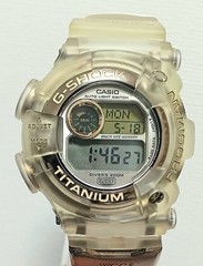 G-Shock DW-9901 WC-9T Frogman Limited Watch Quartz Gold Titanium 200m Used G614