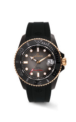 Lorenz Double Injection 300 Special Watch 030258BK Watch Automatic Rubber