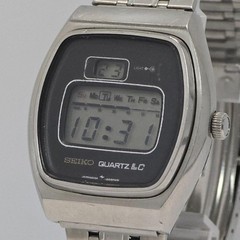 Seiko Quartz LC 0124-0030 Digital Watch 1976 Vintage Used