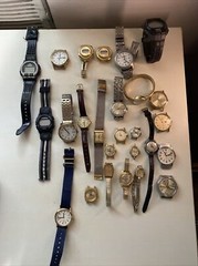 Lot of 26 Vintage All Timex Watch Mens/Womens 1960s & Up SSQ AUTOMATIC ELECTRIC