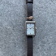 Beautiful Keep Collective Womens Watch W/Reverseable Leather Band NWOT B-Q