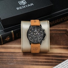 Watch for Men Chronograph Waterproof Men’s Wrist Watches Business Work Casual…