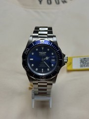 NEW Invicta Pro Diver Men’s 40mm Japan Quartz Blue Dial SS 200m Date Watch 26971