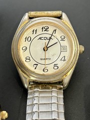 Lot Of 7 Watches, Timex, Geneva, Winnie The Pooh, Acqua, New Batteries In All