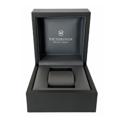 VICTORINOX I.N.O.X. Men’s 241726 Black Swiss Quartz Watch 43mm MSRP $750