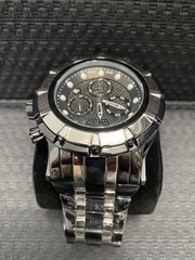 Invicta Reserve 54mm S1 Rally 1.07 Carat Black Diamond Swiss Watch Model #32770