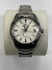 Grand Seiko White “Snowflake” Heritage Spring Drive Titanium Men’s Watch SBGA211