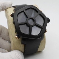 Jacob & Co. Ghost Steel Black PVD Quartz Mens Watch GH100.14.NS.MR.AHA4D