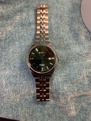 Bulova Sutton Automatic Soleil Emerald Green 96B424 NEW In Box FREE SHIP