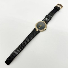 GUCCI Working Quartz Watch Black Dial 2 Hands 4500M [Good] From Japan
