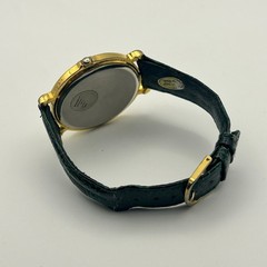 Christmas Tree Dial Gold Case Green Leather Swiss Parts Mov’t Watch
