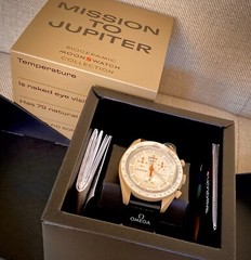 OMEGA X SWATCH SpeedMaster MoonSwatch MISSION TO JUPITER 42mm NEW! w TAGS/PAPERS
