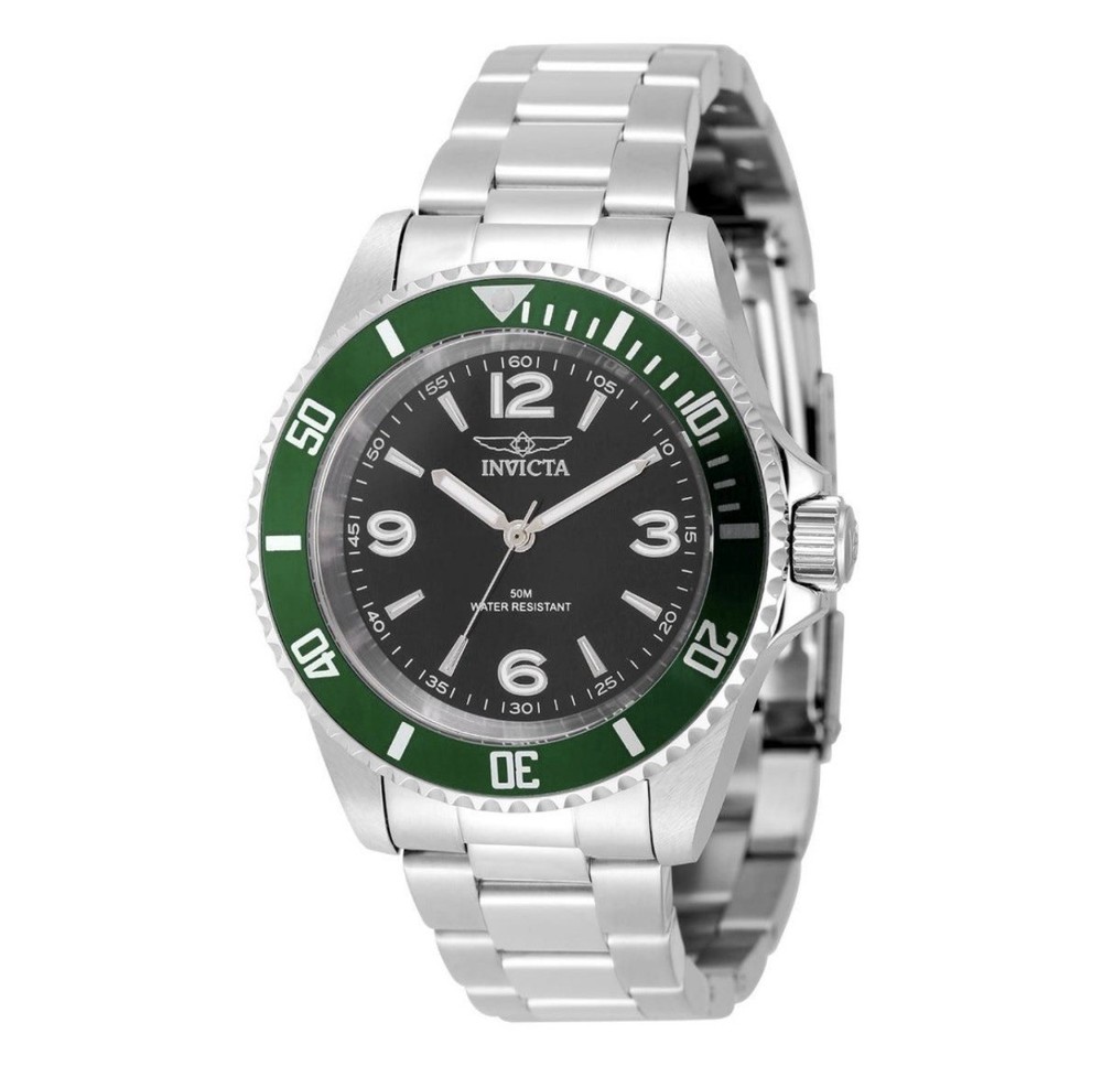 Invicta Specialty Rowan (49338) 40mm Watch Black/Stainless/Green Men’s