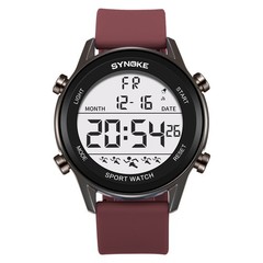 Men Electronic Sports Watch Waterproof Outdoor Watch Luminous Large Screen Watch