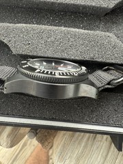 Sangin Instruments Atlas Automatic Watch DLC Stainless Steel 20 ATM