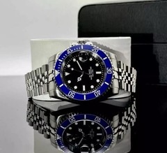 40mm “Cookie Monster” Custom Sub Style Mod Watch w/ NH35 Automatic