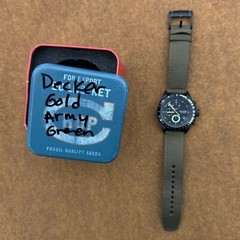 Fossil Decker – Black and Army Green – CH2687