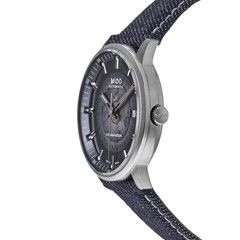 New Mido Commander Gradient Blue Dial Fabric Men’s Watch M021.407.18.411.00