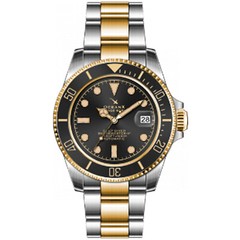 OceanX Sharkmaster-V2 Men’s Diver Watch 40mm Two-Tone V2SMS531