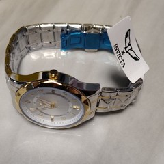 Invicta Angel Women’s Quartz Analog Two-Tone SS Bracelet Watch 38mm 30M
