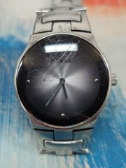 Variety Of 4 Fossil Brand Watches All Work, Some Need Batteries. Stainless Steel