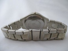 Frondini Collection Men’s Swiss Parts Silver Toned Analog Watch