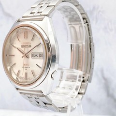 Working Item SEIKO 5 ACTUS SS 23JEWELS Automatic Watch Men s Vintage Antique Sta