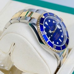 Rolex Submariner Date 16613 BLUESY Blue Dial Yellow Gold & Stainless Steel 40mm