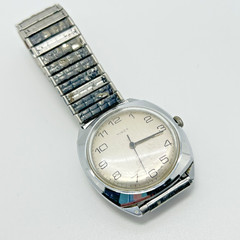 Vintage Timex Electric Mens Watch 1970s 37mm Case Taiwan – Parts Not Working