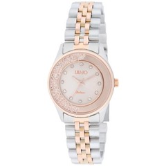 Womens Wristwatch LIU JO Luxury ELVY TLJ2662 Stainless Steel Gold Rose