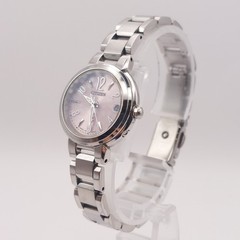 Citizen XC Eco-Drive XCB38-9135 H058-T016545 Solar Radio Pink Dial Watch In hand