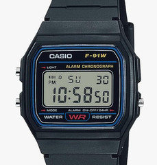[BrandNew] Casio F-91W-1JH Men’s Digital Watch Black LED Light JP Import, Fr/s