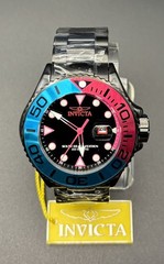 Invicta Men’s Watch Grand Diver Quartz SOUH BEACH Black Dial-48614 FREE SHIPPING