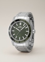 New Invicta Specialty Gramercy Men’s Watch 45mm Green Dial Steel NIB