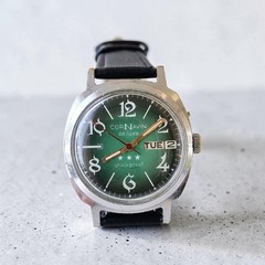 Rare Soviet Mechanical USSR mens watch CORNAVIN Slava 21 jewerly