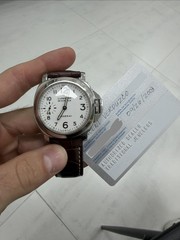 Panerai Luminor Marina White Dial on Leather pam000113 Complete 2013