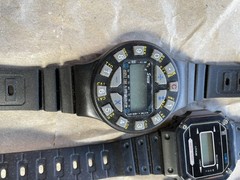 Vintage 1980’s Asst LCD Digital Watches X 3 ~ Melody ~ Chrono & World Time