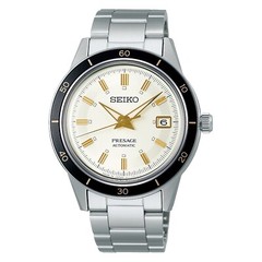 SEIKO Presage Style 60’s Series SRPG03J1 Automatic White Dial Men Watch WARRANTY