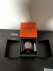 NEW Swatch x Omega Bioceramic Moonswatch Mission On Earth LAVA – FAST SHIP